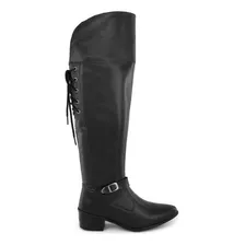 Bota Feminina Over Cano Alto Ajuste Facil Frete Gratis