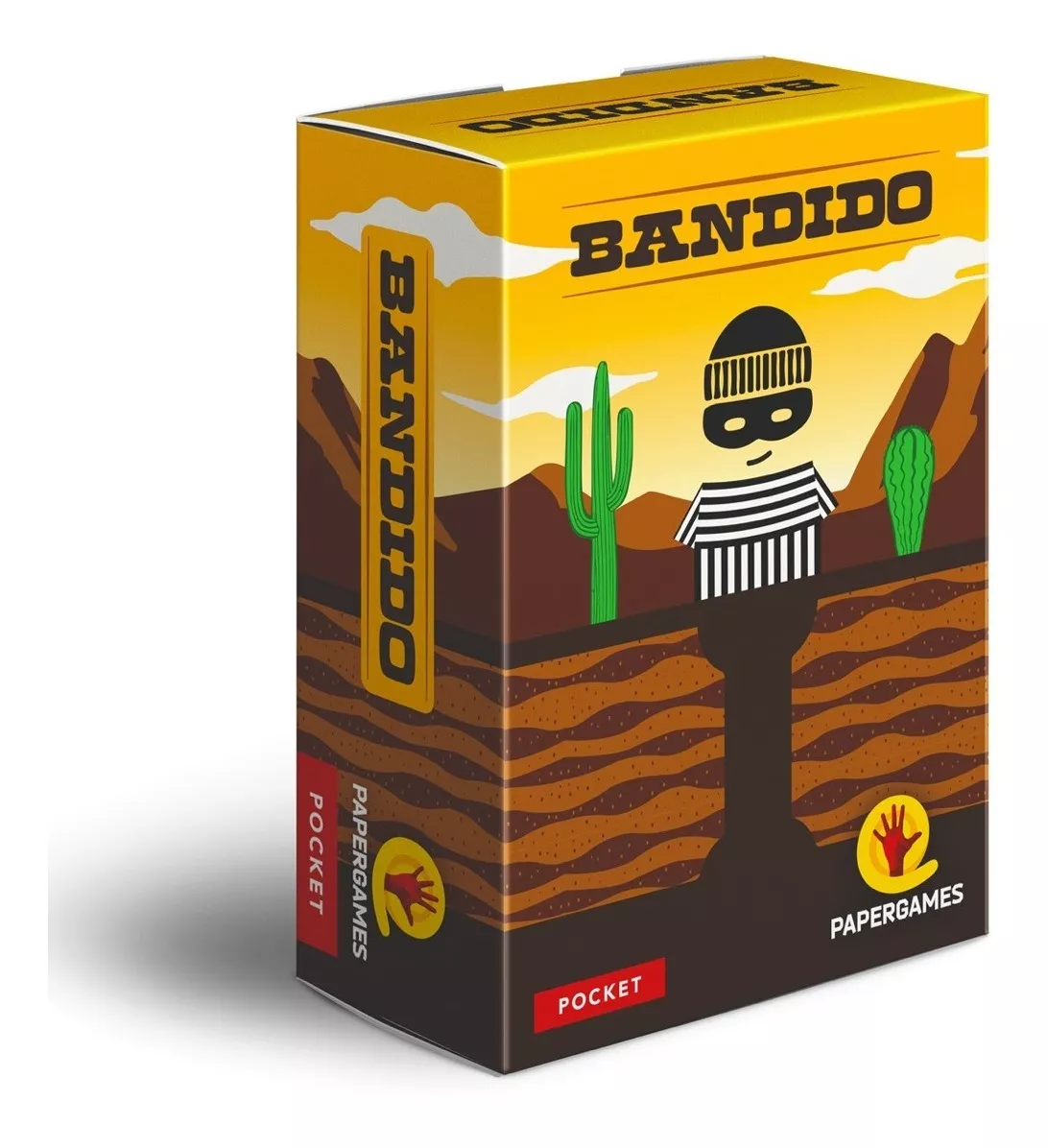 Bandido - Paper Games - Jogo Cooperativo Pocket