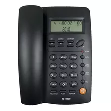 Teléfono Homedesk Tc-9200 Fijo - Color Negro