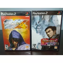 Tekken 4 Y Tekken Tag Tournament Ps2 Originales Con Manual(: