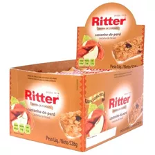 Barra De Cereal Castanha Do Pará 24 Unid ( Ritter )