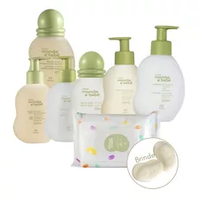 Kit Mamae Bebe Natura Com Perfume - Pronta Entrega + Brinde