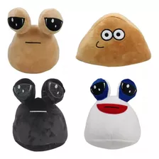 Conjunto De 4 Brinquedos De Pelúcia Pou Feliz De Alta Qualid