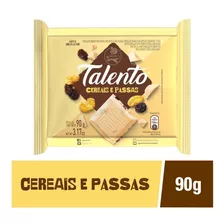 Chocolate Talento Caixa C/12 Unid 90g - Cereais E Passas 