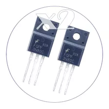 Set X 2 Fqpf 3n80c Fqpf3n80c 3n80 C Mosfet N 800v 39w 15ns