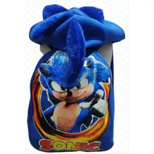 Mochila Con Capucha Brilla En Oscuridad Naruto Sonic Y Otros