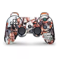 Skin Para Ps3 Controle Adesivo - Modelo 074