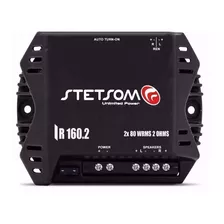 Amplificador Auto Stetsom 2 Canales Potencia 160 W Rms 2 Ohm