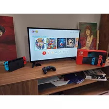 Nintendo Switch 32gb - Azul E Vermelho Neon 