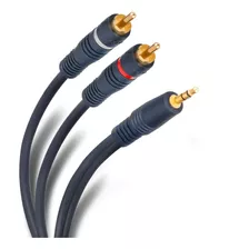 Cable Plug 3,5 Mm A 2 Plug Rca De 1,8 M