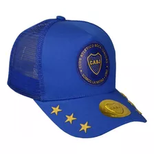 Gorra De Boca Juniors Futbol Visera Licencia Oficial Gorro