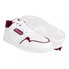 Tenis Casuales Dama Champion Cas10347w Simipiel Blanco