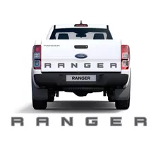 Adesivo Tampa Traseira Ranger Cinza 2012 2013 2014 A 2020