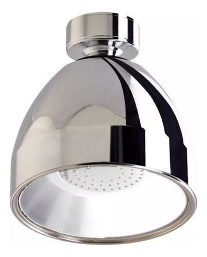 Ducha Cromada Negra Siroflex Aquaflex