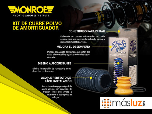 (1) Cubre Polvo Amortiguador Strut-mate Izq/der Tra Xg300 01 Foto 2