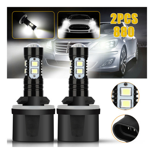 Kit De Faros Led 880 9005 9006 Para Gmc Jimmy 1995-2005 Foto 8