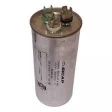 Capacitor Duo Sicap 60µf+ 6µf/450 Vca