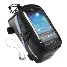 Bolso Bici Roswheel Para Celular Azul