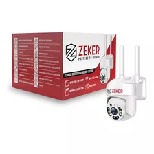 Cámara De Seguridad Wifi Exterior Impermeable Zeker 2mp 5g