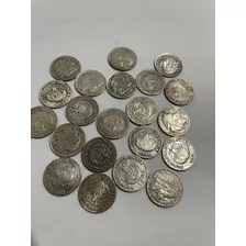 Lote De 21 Monedas De 10 Centavos