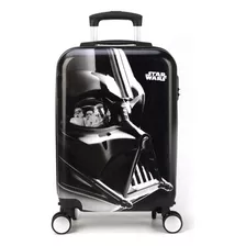 Mala De Viagem Pequena Bordo Star Wars Preto - Luxcel