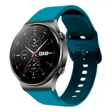 Correa Compatible Huawei Watch Gt2 Pro Azul Turque Hb 22m