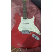 Guitarra Acoord Electrica, Usada Sin Defecto.