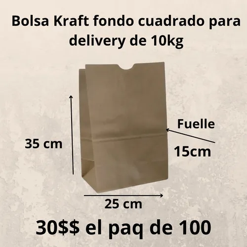Primera imagen para búsqueda de bolsas kraft