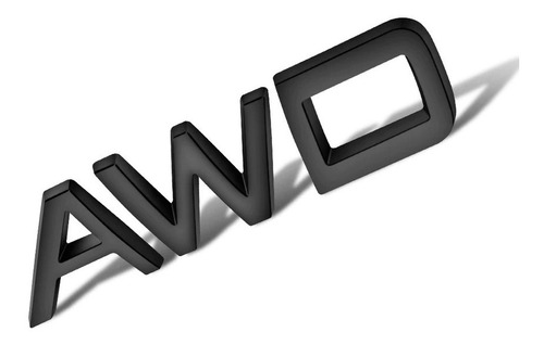 Logo Emblema Awd Para Volvo Metlico  8.1x1.9cm Foto 5