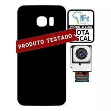 Tampa Traseira Para Galaxy S7 Flat G930 Vidro + Câmera + Nfe