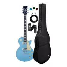 Guitarra Lps-230 Strinberg Mb Azul + Kit Capa Luxo Cabo Full