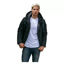 Campera Inflable Puffer Hombre Venecia Premium Abrigada