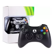 Controle Compativel Para Xbox 360 Sem Fio Preto - Maxmídia