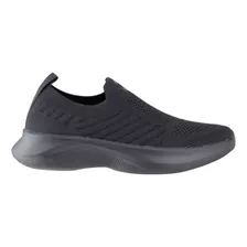 Tenis Charly Hombre Nassan Tipo Calcetin 1086393 Negro Negro