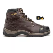 Bota Timberland Couro Legítimo Original Conforto +brindes