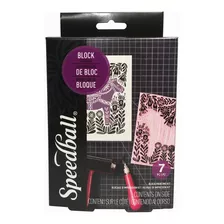 Kit De Impresión Linóleo Speedball Para Crear Timbres Color De La Tinta Multicolor Color Del Exterior Multicolor