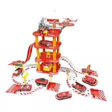 Corpo De Bombeiros De Brinquedo Carrinhos Helicóptero 66pcs Cor Colorido