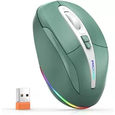 Fmouse Ratón Inalámbrico Para Ordenador, Ratón Silencioso Co