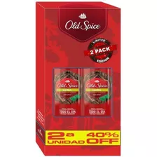 Desodorante Old Spice Spray Pack 2 Unidades Leña 150 Ml