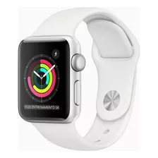 Apple Watch Series 3 (gps) - Caja De Aluminio Plata De 38 Mm - Correa Deportiva Blanco