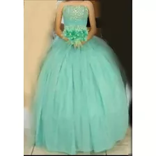 Vestido De Xv Años Color Aqua