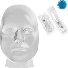 Kit Para Treino Harmonização Facial Face Rosto Transparente 