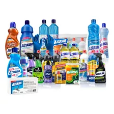 Kit De Limpeza Completo Cesta De Produtos Limpeza 32 Itens