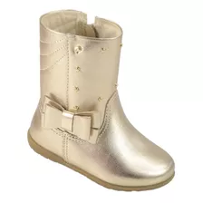 Bota Infantil Pampili Jujuba Dourado 367148