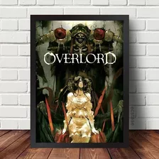 Quadro Decorativo Anime Série Light Novel Overlord Albedo