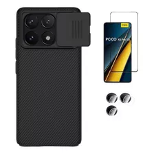 Carcasa Nillkin Camshield Xiaomi Poco X6 Pro 5g + Pack Micas