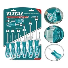 Kit De 8 Destornilladores Industrial Total Tht250608