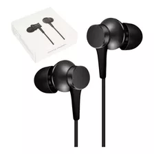 Auriculares Audifonos Xiaomi Mi In Ear Color Negro Zbw4354ty