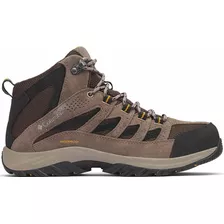 Bota Columbia Crestwood Mid Wp Masculina - Marrom