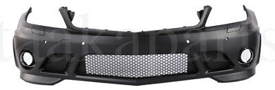 C63 Amg Style Front Bumper Cover For Mercedes Benz C-cla Ddb Foto 3